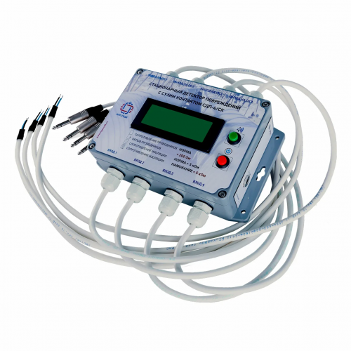 Детектор повреждений стационарный четырехканальный с токовым выходом ДПС-4АМ/ТВ ГОСТ Р 56380-2021 в Воронеже
