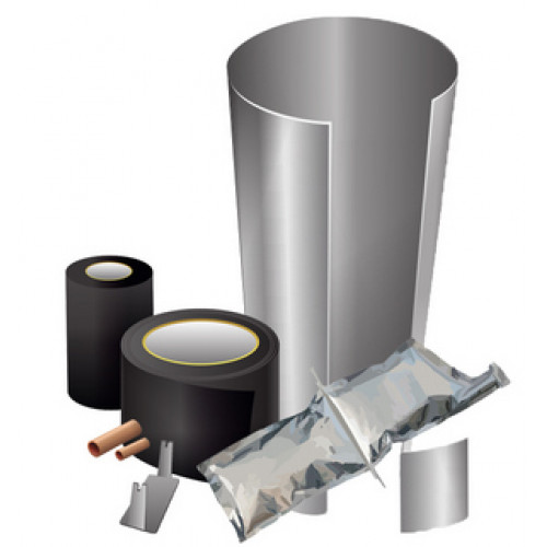 Комплект изоляции стыков оцинкованный КЗС(ц) 133х250х500 мм ГОСТ 30732-2020