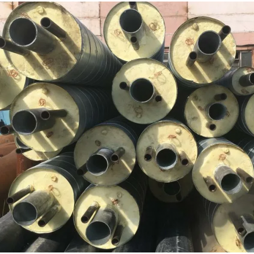 Труба в ППУ изоляции со спутником в полиэтиленовой оболочке тип 2 09Г2С Ду32 108х4 мм ГОСТ 8732-78